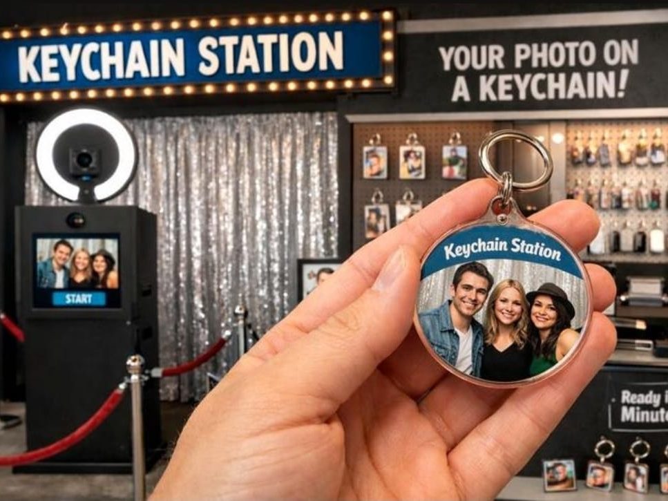keychain station keyChain station met photobooth